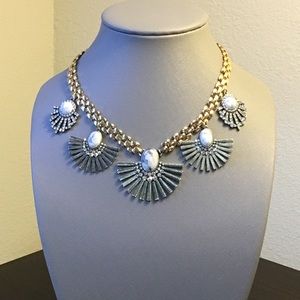 Brand New Marble Palm Necklace